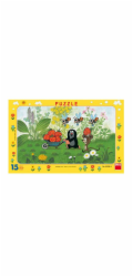 Dino&nbsp;Papírové&nbsp;puzzle&nbsp;Krtek&nbsp;na&nbsp;výletě&nbsp;15&nbsp;dílků