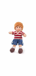 Bigjigs Toys Látková panenka Harry 28 cm