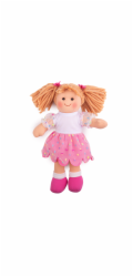 Bigjigs Toys Látková panenka Darcie 28 cm