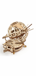 Ugears 3D dřevěné mechanické puzzle Globus