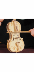 RoboTime 3D dřevěná skládačka Violoncello