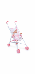 Petitcollin Skládací kočárek Petites Fleurs (pro panenku do 52 cm)