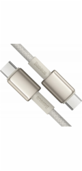 Kabel USB-C na USB-C Baseus Tungsten Gold, 100 W, 1 m (zlatý)