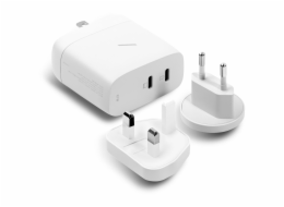 Native Union 67W Dual USB-C Fast GaN PD Wall Charger White