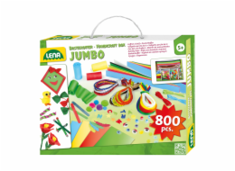 Lena Kreativní kufřík Jumbo zelený 800ks