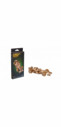 Ugears 3D dřevěné mechanické puzzle Compact Racer