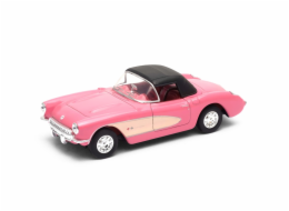 Welly Chevrolet ´57 Corvette soft top 1:34 bílá