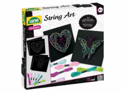Lena String Art motýl a srdce