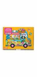 Mudpuppy Puzzle ve tvaru minibusu s občerstvením