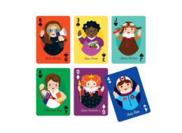 Mudpuppy Little Feminist Hrací karty Významné ženy