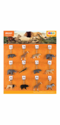Mojo Displej 36 ks přívěsků na klíče - Zvířátka ze zoo