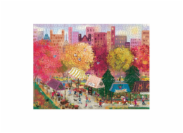 Galison Puzzle Podzim na městském trhu 1000 dílků