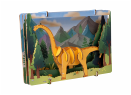 EscapeWelt 3D dřevěné puzzle Brontosaurus