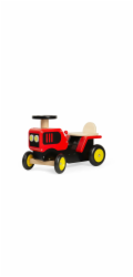 Bigjigs Toys Dřevěné odrážedlo Traktor