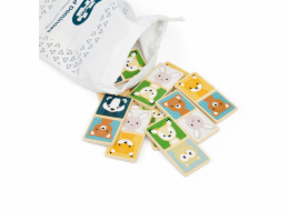Bigjigs Toys Domino lesní zvířátka