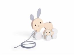 Bigjigs Toys Tahací zajíček s mládětem