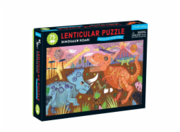 Mudpuppy Puzzle Lentikulární Dinosauři 75 dílků