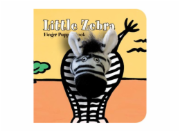 Chronicle Books Maňásková knížka Malá zebra