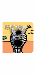 Chronicle Books Maňásková knížka Malá zebra