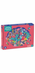 Mudpuppy Zátoka mořských víl - puzzle ve tvaru mušle 75 dílků