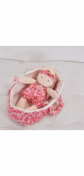 Doudou Jolijou Panenka Marylou v tašce 20 cm