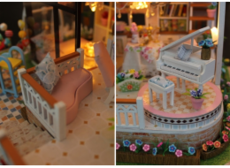 2Kids Toys miniatura domečku Dům barevné glazury
