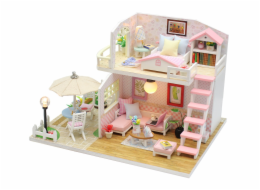 2Kids Toys miniatura domečku Růžový dům