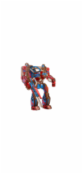 Woodcraft Dřevěné 3D puzzle Powersuit barevný