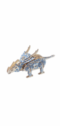 Woodcraft Dřevěné 3D puzzle Achelousaurus