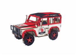 Woodcraft Dřevěné 3D puzzle SUV