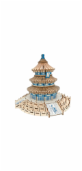 Woodcraft Dřevěné 3D puzzle Chrám nebes