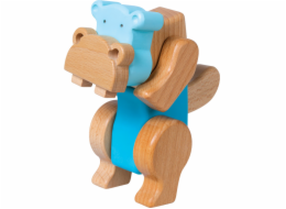 small foot Kreativní sada hroch Hippo