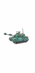 Woodcraft Dřevěné 3D puzzle Střední tank