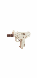 Woodcraft Dřevěné 3D puzzle Pistole UZI