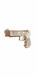 Woodcraft Dřevěné 3D puzzle Pistole M92F