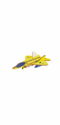 Woodcraft Dřevěné 3D puzzle Stíhačka F22 raptor