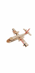 Woodcraft Dřevěné 3D puzzle Bombardér