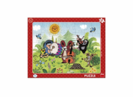 Dino Deskové puzzle Krtek a kapela 40 dílků