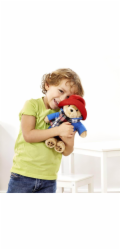 Rainbow Plyšový Paddington s šálou velký