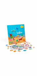 Bigjigs Toys Provlékací deska moře