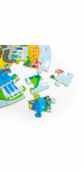 Bigjigs Toys Kruhové puzzle Recyklace