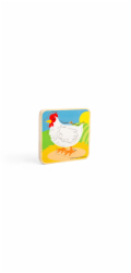 Bigjigs Toys Puzzle Životní cyklus slepice