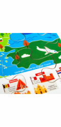 Bigjigs Toys Puzzle Evropské památky