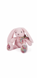 Doudou Histoire d´Ours Plyšový kamarád růžový králíček 25 cm