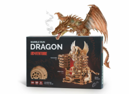 iDventure 3D dřevěná skládačka Kuličková dráha Drak