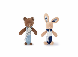 Doudou Chrastítko pískací 17 cm 1 ks