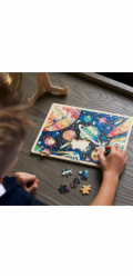 Mudpuppy Dřevěné puzzle Vesmírná mise 100 dílků