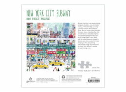 Galison Puzzle V newyorském metru 500 dílků Galison Puzzle V newyorském metru 500 dílků
