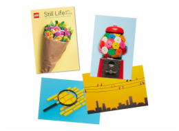 Chronicle Books LEGO® Zátiší s kostkami 100 ks pohlednic