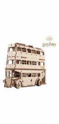Ugears 3D dřevěné mechanické puzzle Harry Potter Rytířský autobus